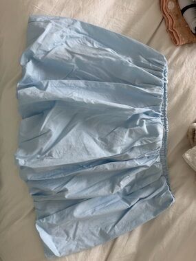 Aritzia Light Blue Mini Skirt